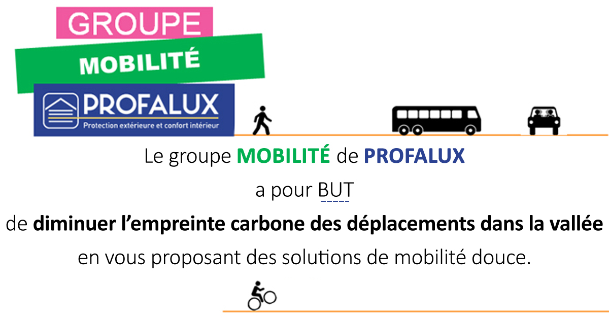 Mobilité douce chez Profalux