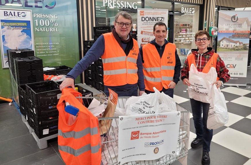 PROFALUX et la Banque Alimentaire !